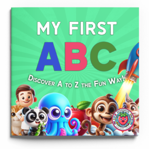 My First ABC Alphabet Book for kids ages newborn to 8 education early reading